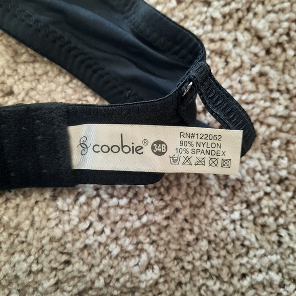 NWT Coobie 34 B Bra..  Padded Underwire, removable straps. - Picture 4 of 4